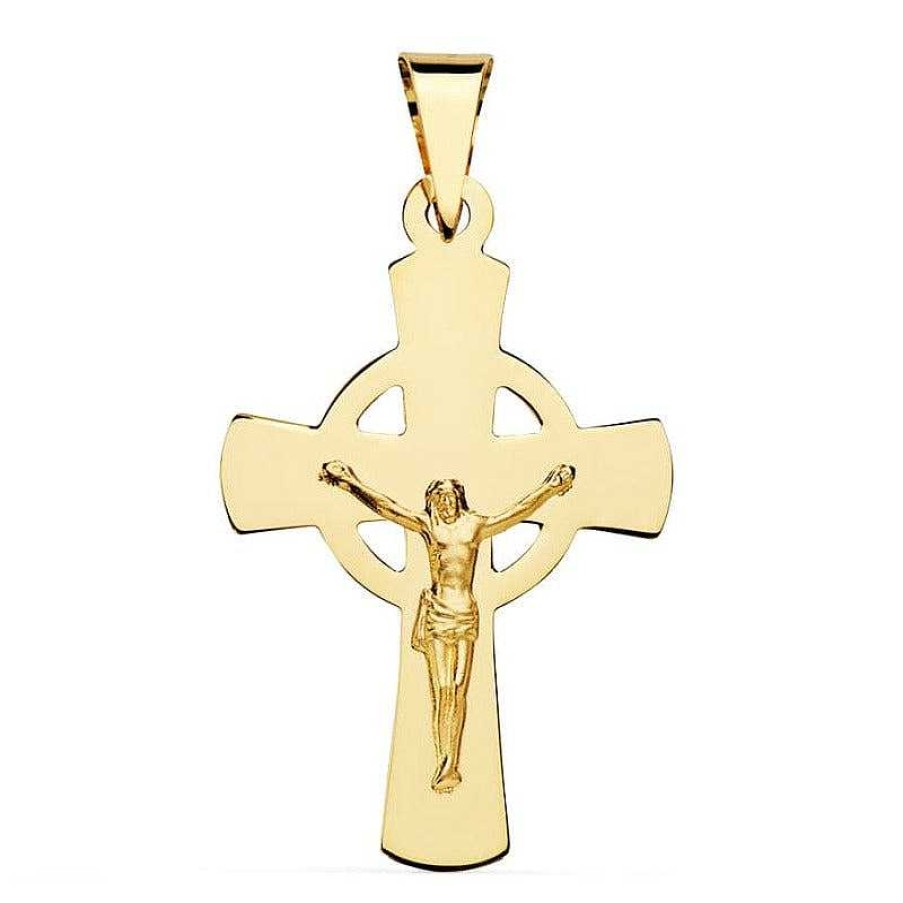 Joyas De Oro Joyeria Pepe Lozano Cruz Cristo C Rculo Calado Oro