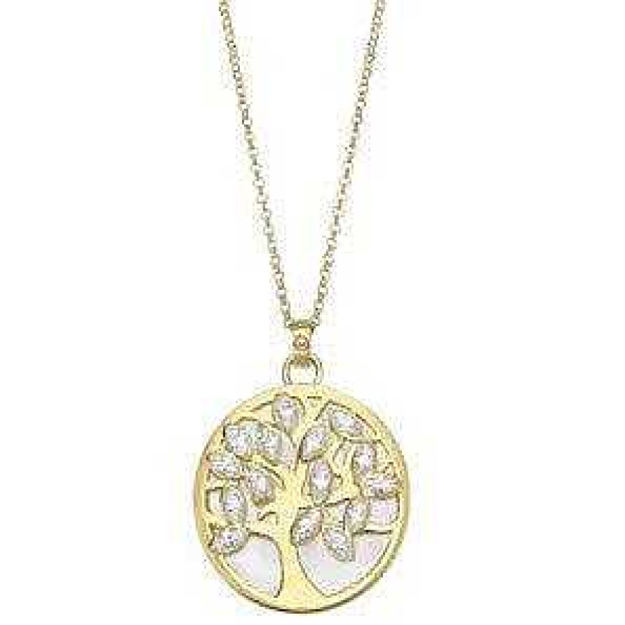 Joyas De Plata Joyeria Pepe Lozano Colgante Lotus Silver Rbol De La Vida Dorado