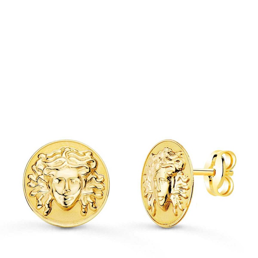 Joyas De Oro Joyeria Pepe Lozano Pendientes Oro 18K Medusa