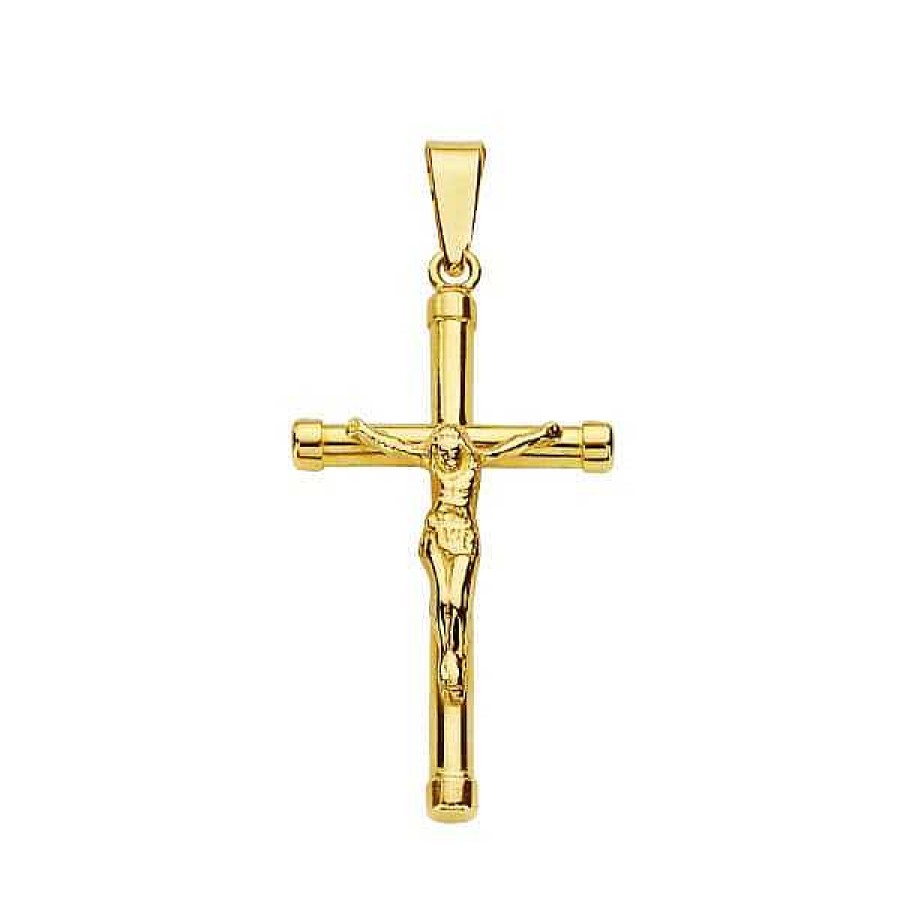 Joyas De Oro Joyeria Pepe Lozano Cruz Cristo Oro Hueca 26Mm