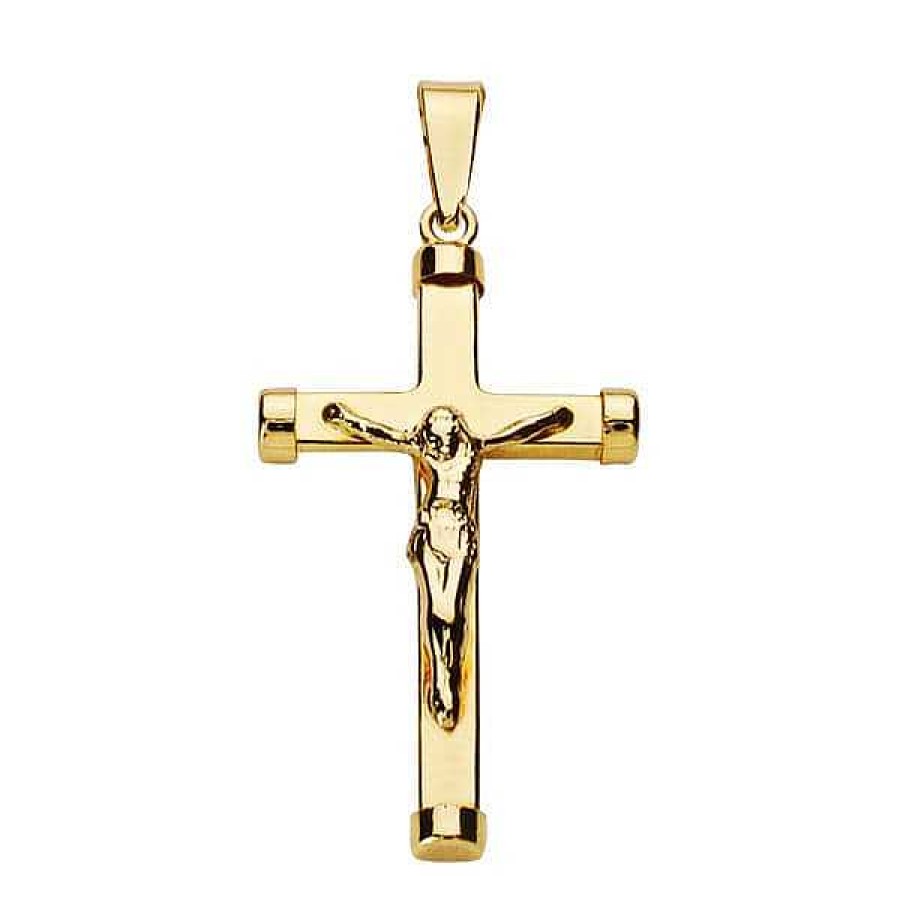 Joyas De Oro Joyeria Pepe Lozano Cruz Cristo Rectangular Oro