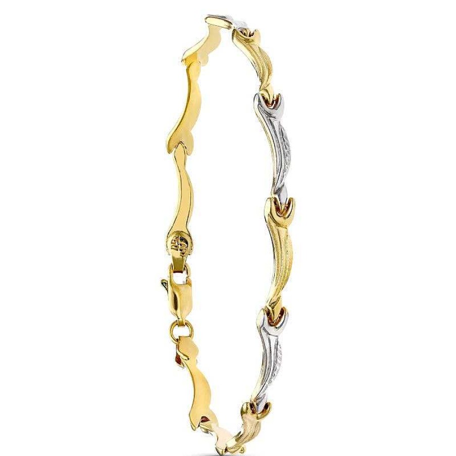 Joyas De Oro Joyeria Pepe Lozano Pulsera Oro Mate Brillo