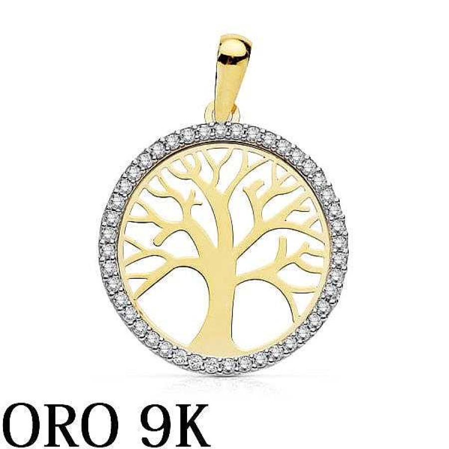 Joyas De Oro Joyeria Pepe Lozano Oro 9K Colgante Rbol Vida