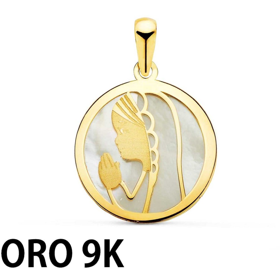 Joyas De Oro Joyeria Pepe Lozano Oro 9K Medalla Comuni N N Car