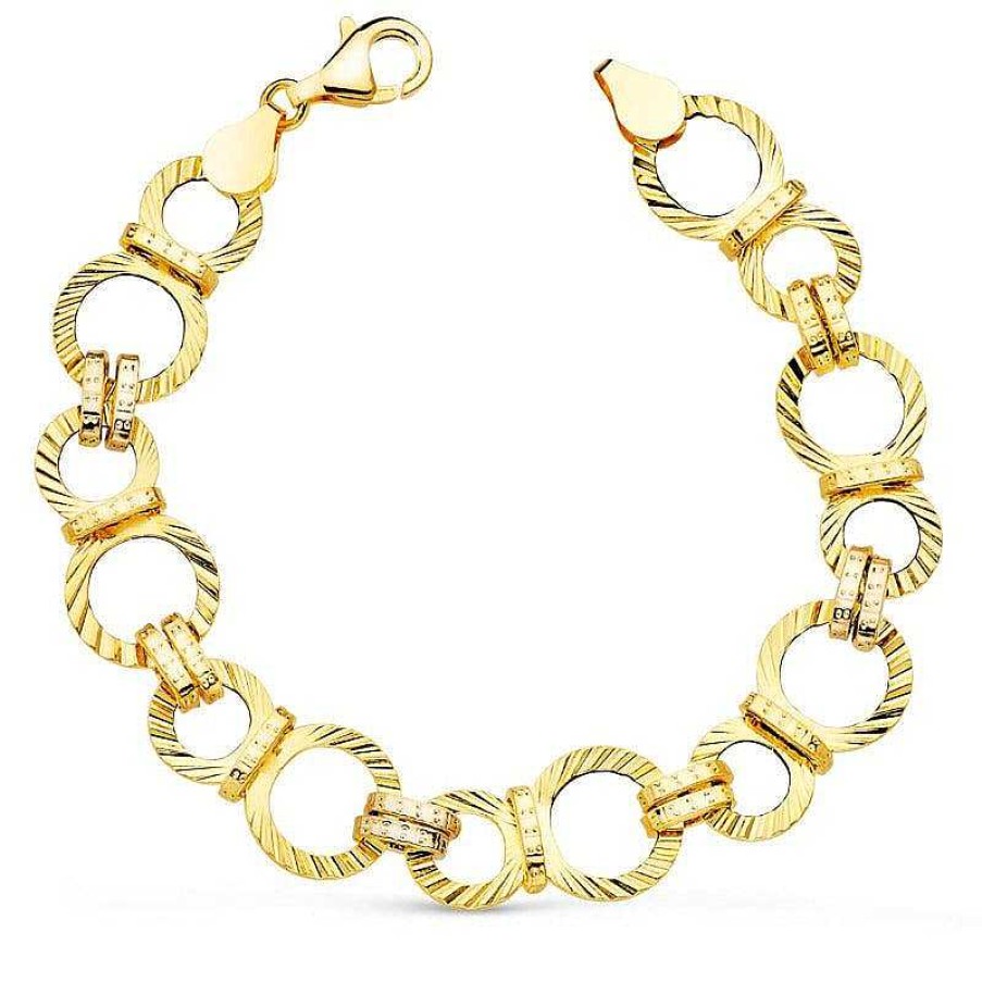 Joyas De Oro Joyeria Pepe Lozano Pulsera De Oro 18K Eslabones