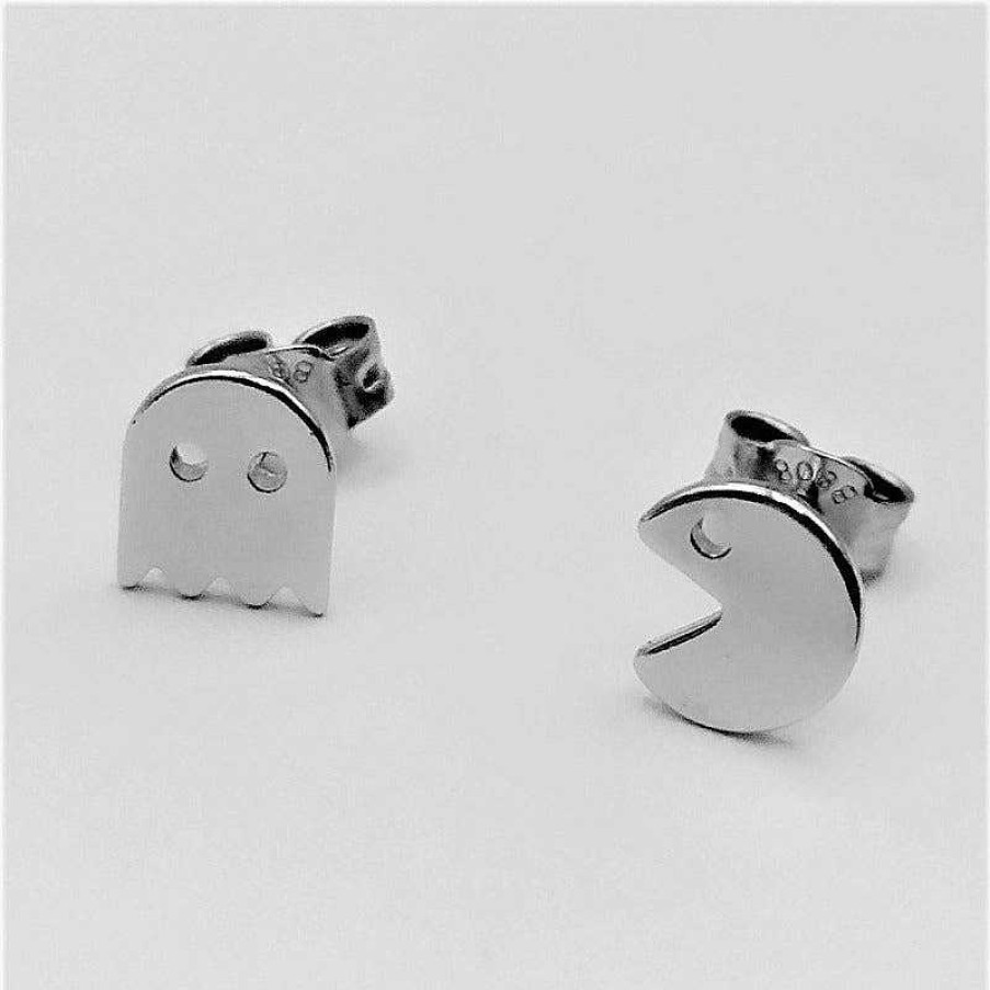 Joyas De Plata Joyeria Pepe Lozano Pendientes Plata Pacman