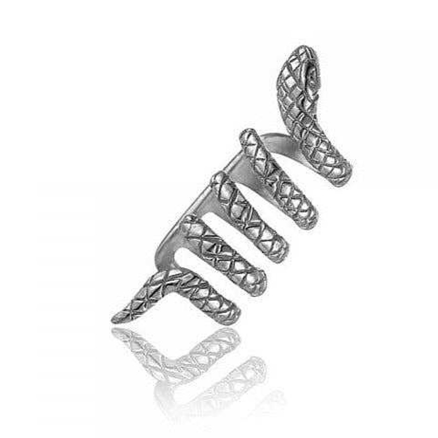 Joyas De Plata Joyeria Pepe Lozano Earcuff Plata Serpiente Ba O Oro