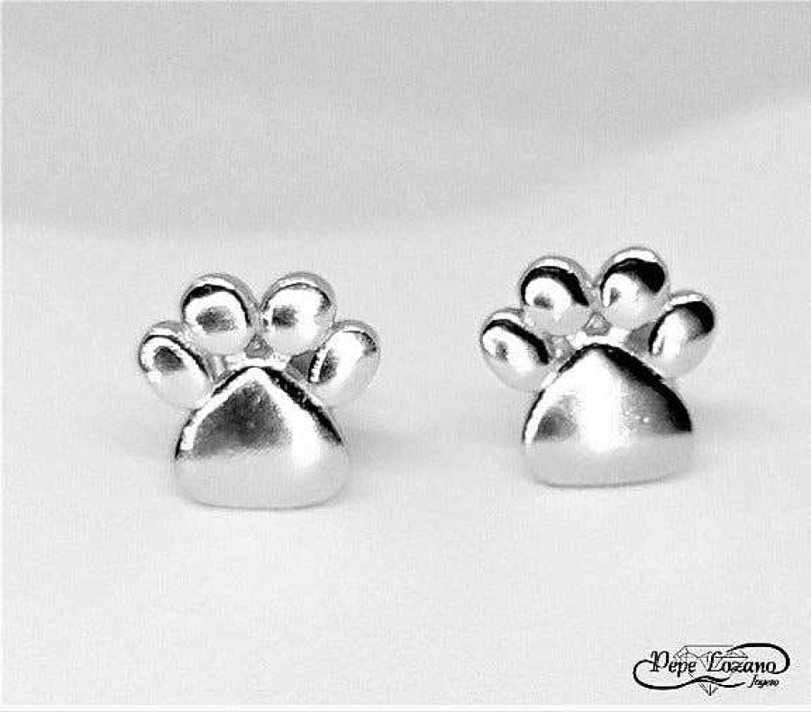 Joyas De Plata Joyeria Pepe Lozano Pendientes Plata Huella Perro