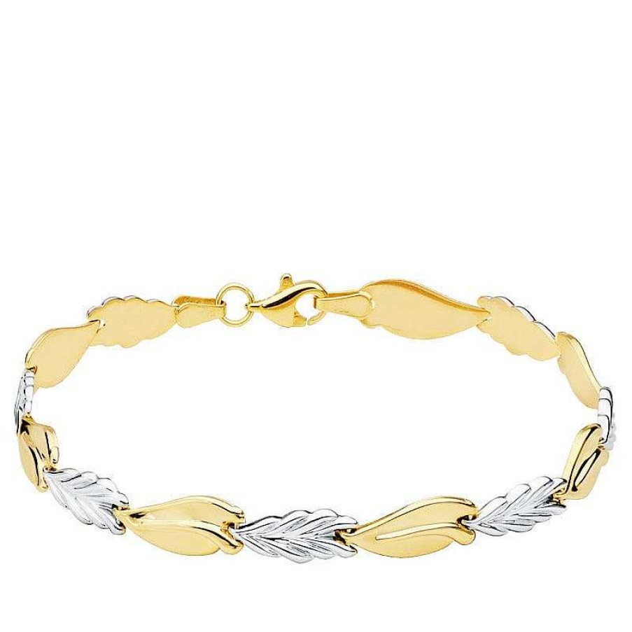 Joyas De Oro Joyeria Pepe Lozano Pulsera Oro Hojitas