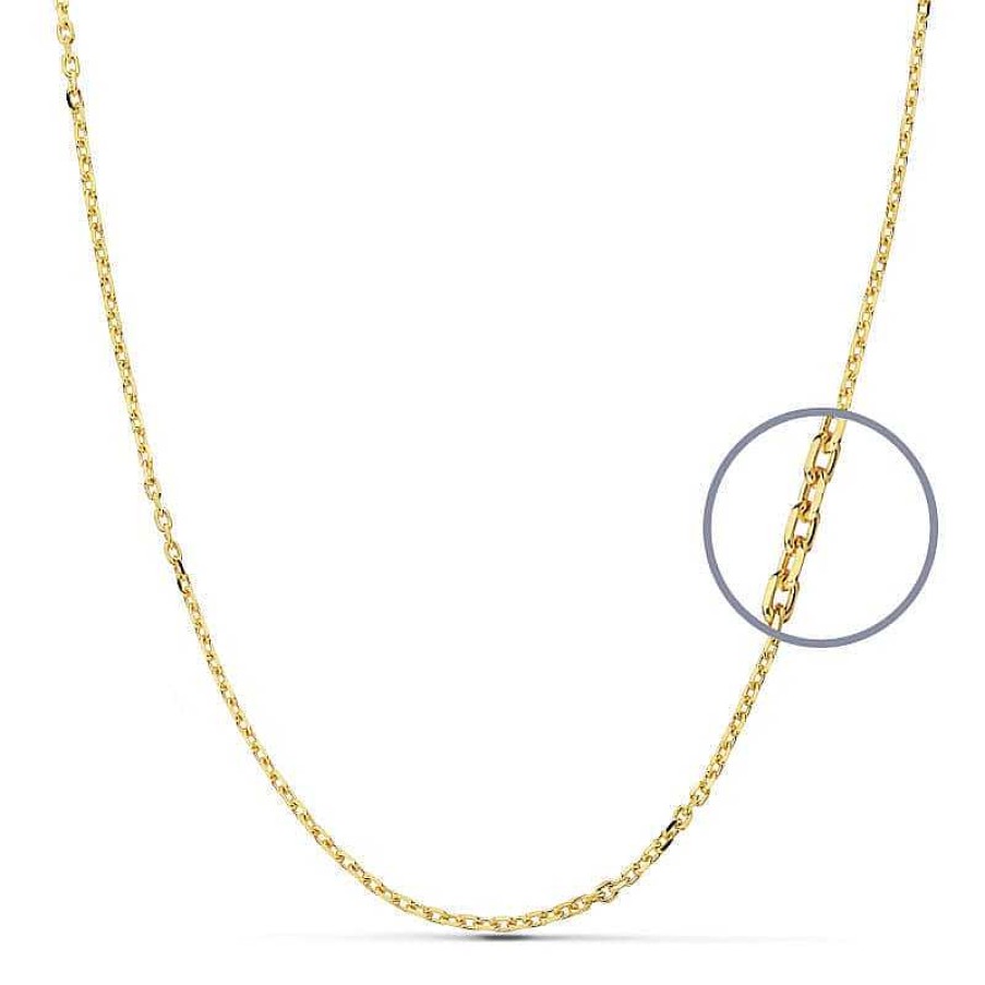 Joyas De Oro Joyeria Pepe Lozano Oro 9K Cadena Fina 50Cm