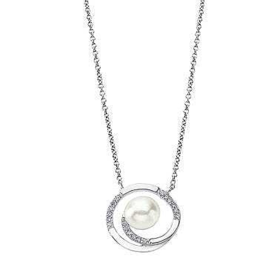 Joyas De Plata Joyeria Pepe Lozano Colgante Lotus Silver Perla