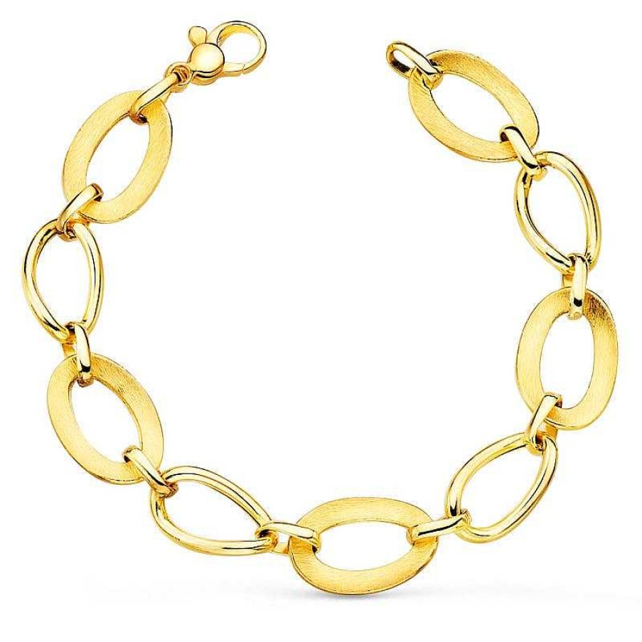 Joyas De Oro Joyeria Pepe Lozano Pulsera De Oro 18K Eslabones 11 Grs.