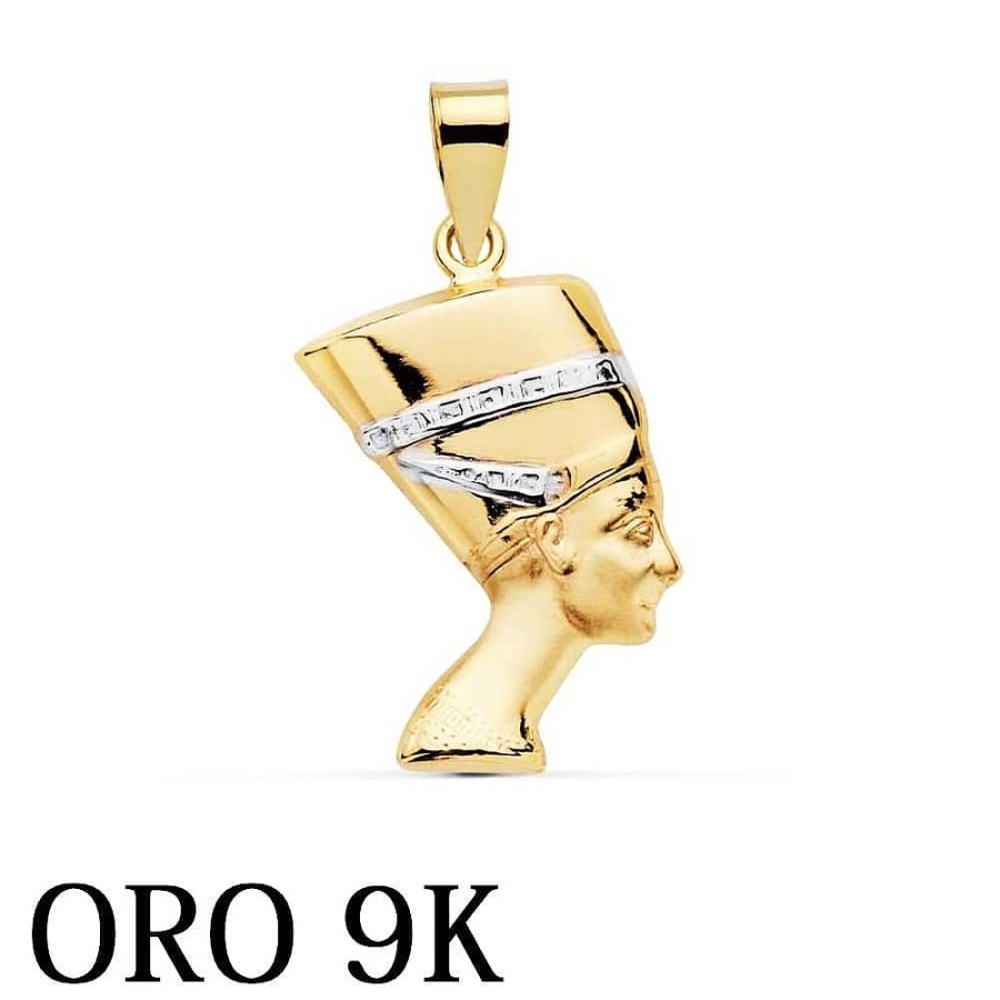 Joyas De Oro Joyeria Pepe Lozano Oro 9K Colgante Nefertiti