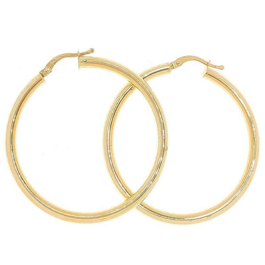 Joyas De Oro Joyeria Pepe Lozano Aros Oro 3X41 Mm