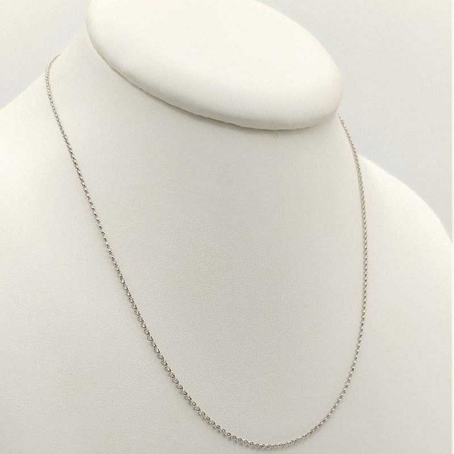 Joyas De Plata Joyeria Pepe Lozano Cadena Plata Rol Fina 45 Cm