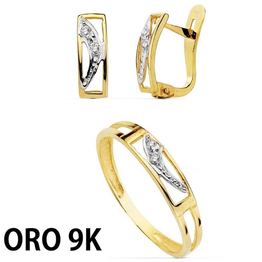 Joyas De Oro Joyeria Pepe Lozano Oro 9K Conjunto Comuni N