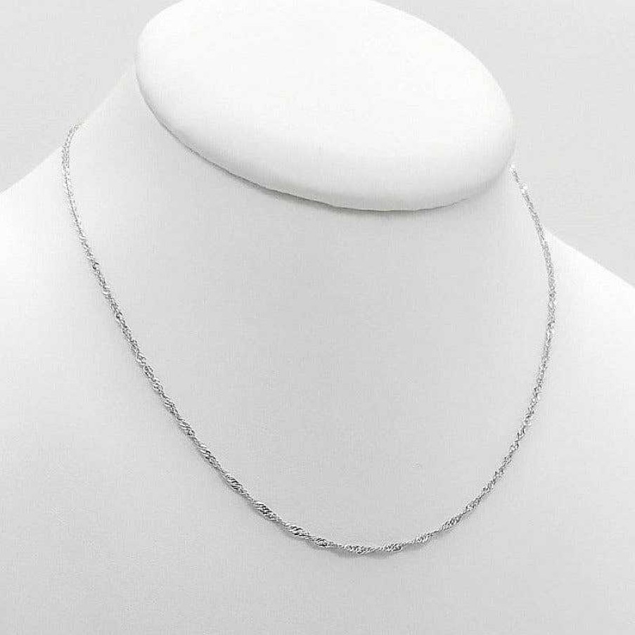 Joyas De Plata Joyeria Pepe Lozano Cadena Plata Singapur 40 Cm