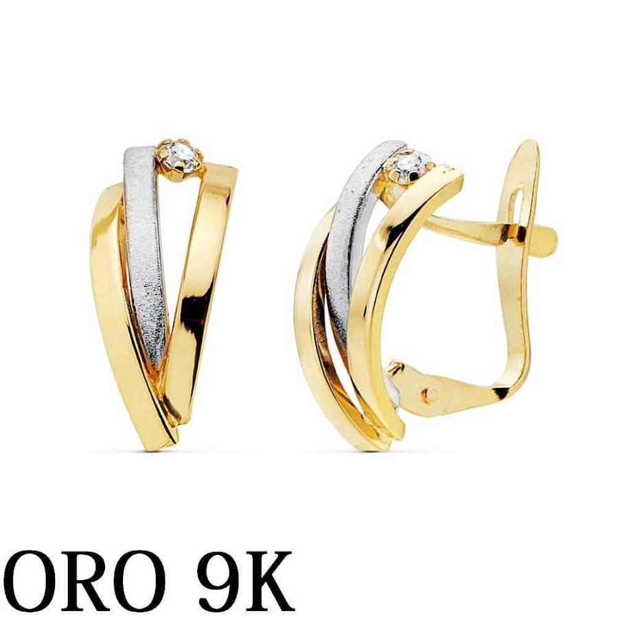 Joyas De Oro Joyeria Pepe Lozano Oro 9K Pendientes Tiras