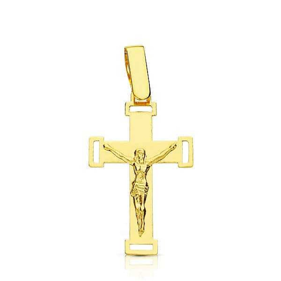 Joyas De Oro Joyeria Pepe Lozano Cruz Cristo Oro Plana Calada