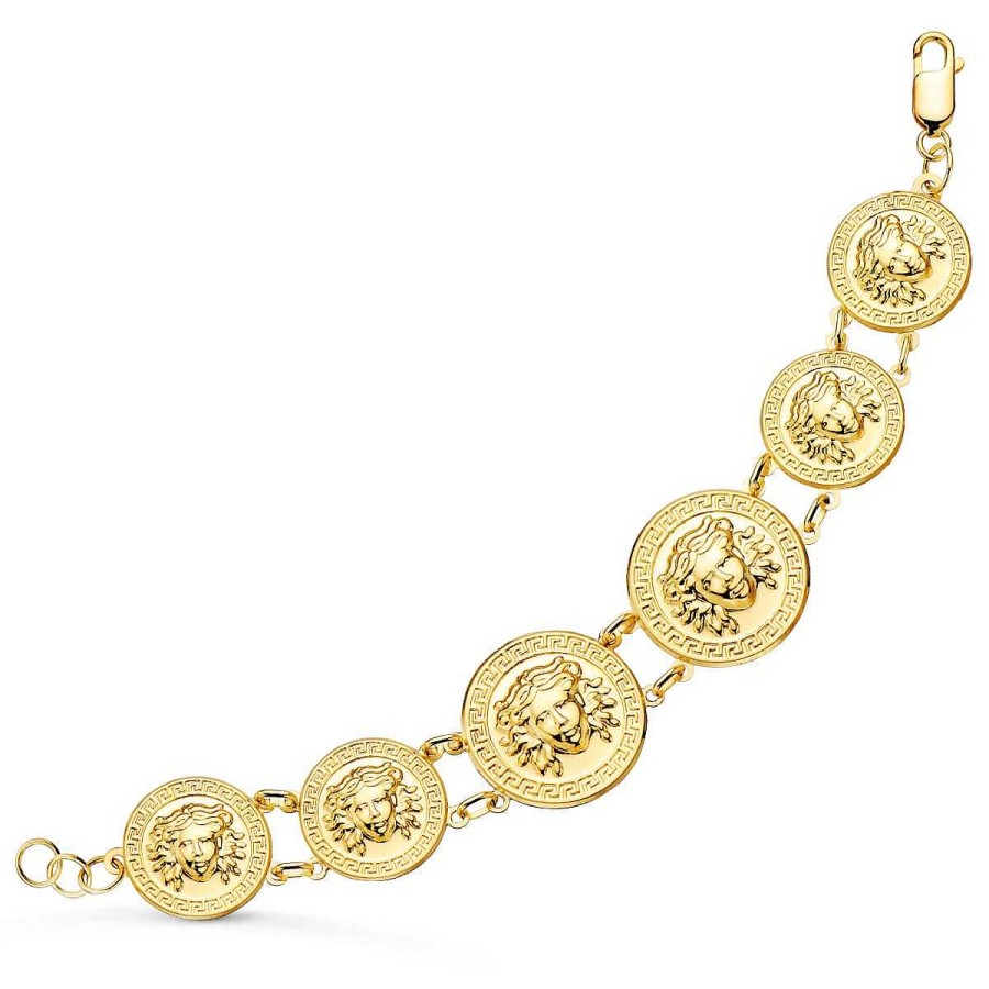 Joyas De Oro Joyeria Pepe Lozano Pulsera Oro Monedas Medusa