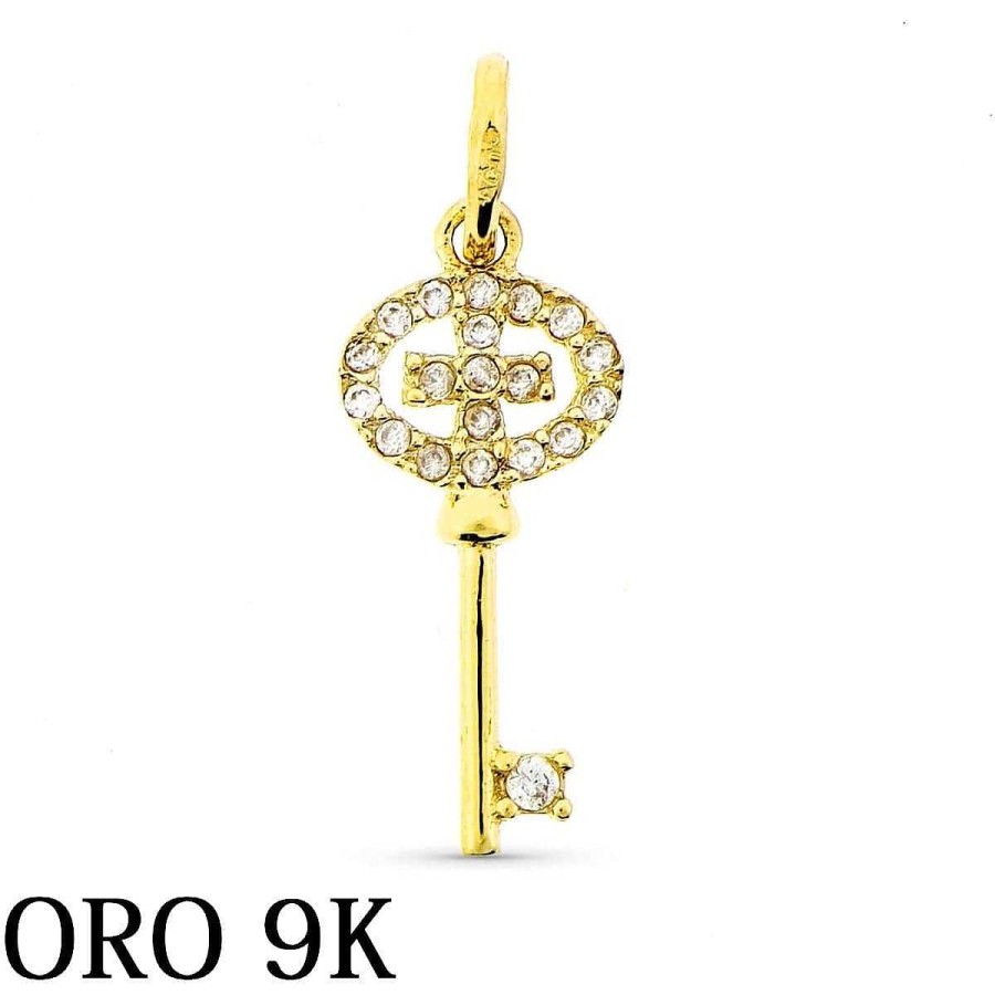 Joyas De Oro Joyeria Pepe Lozano Oro 9K Colgante Llave