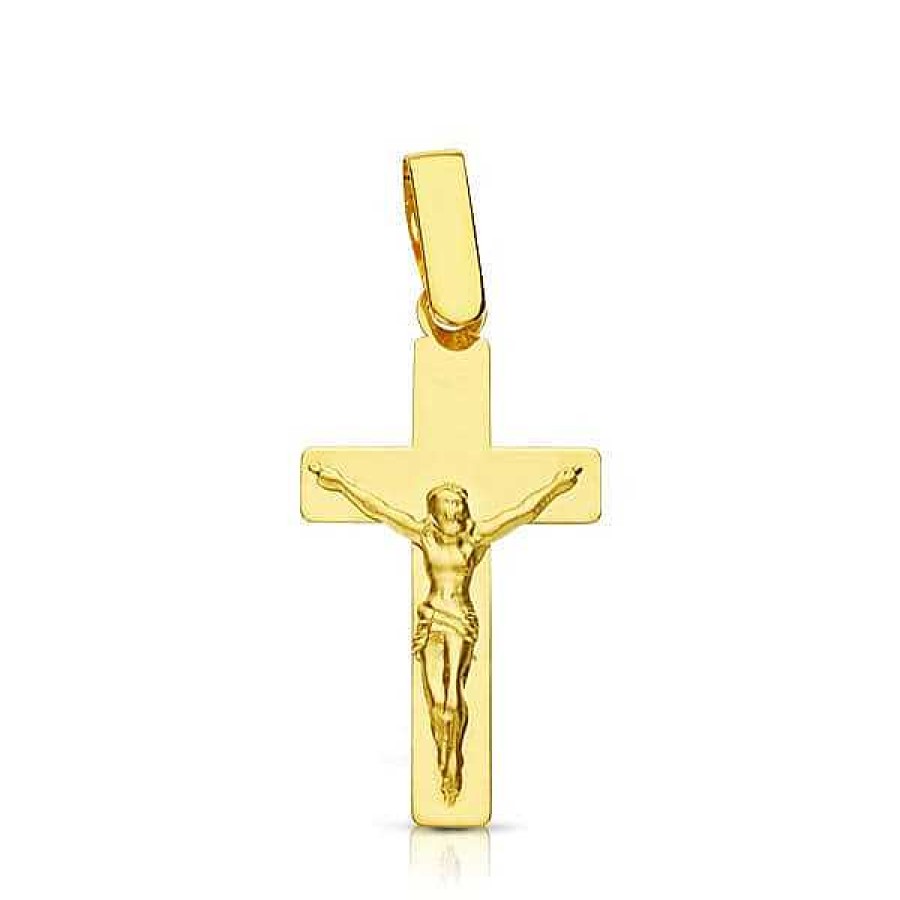 Joyas De Oro Joyeria Pepe Lozano Cruz Cristo Oro Plana 20Mm