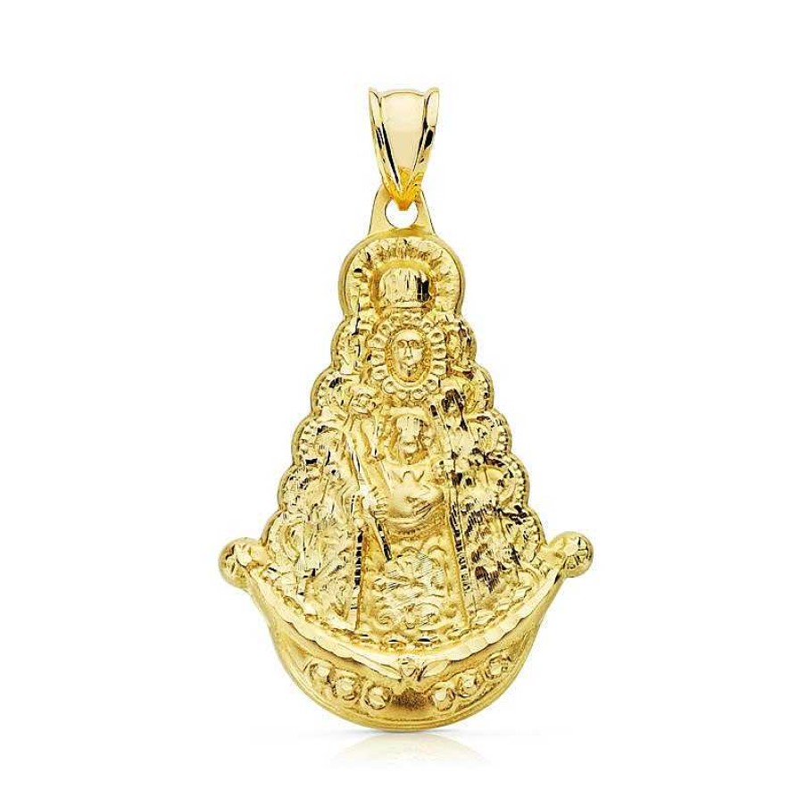 Joyas De Oro Joyeria Pepe Lozano Medalla Virgen Del Roc O Oro 18K