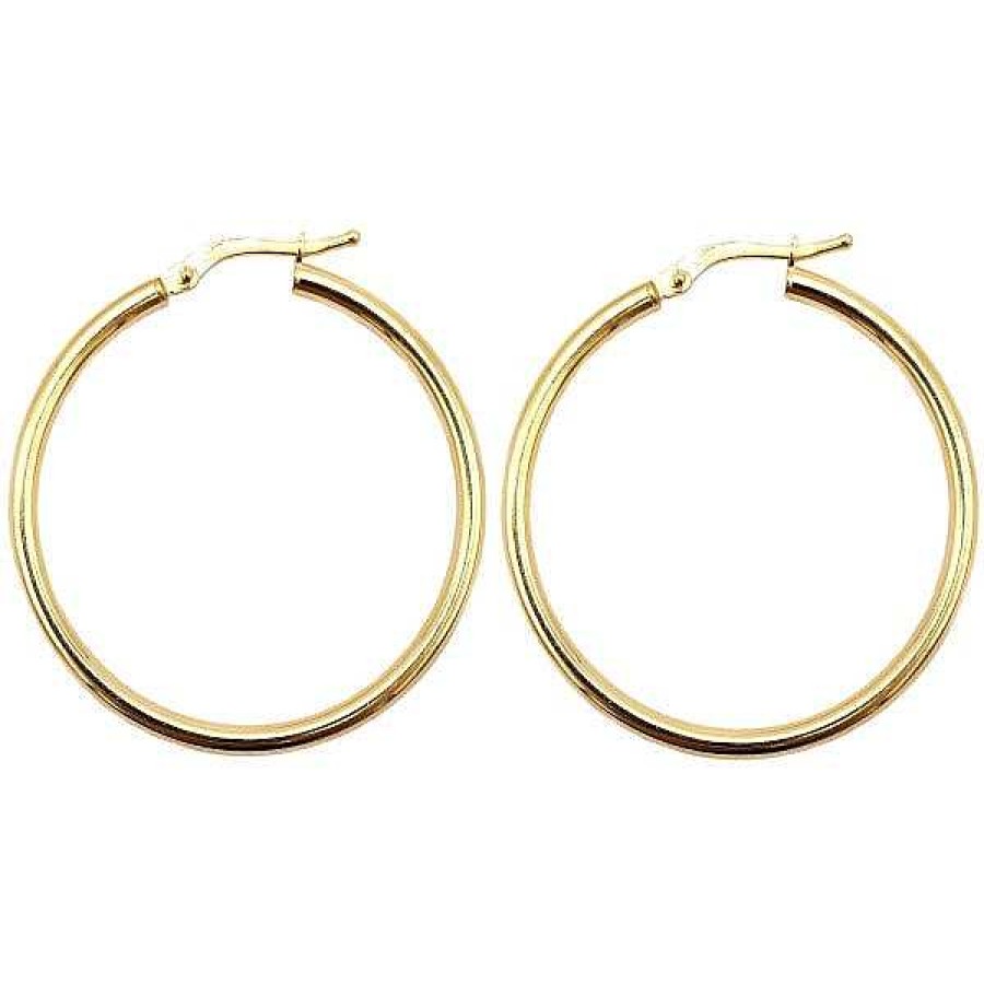 Joyas De Oro Joyeria Pepe Lozano Aros Oro 2X32 Mm