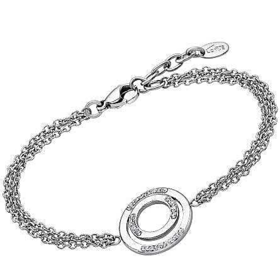 Joyas De Plata Joyeria Pepe Lozano Pulsera Lotus Style Acero C Rculos